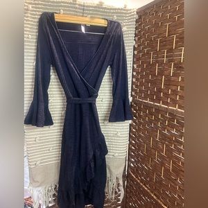 Altar’d State size XS soft fitted navy blue